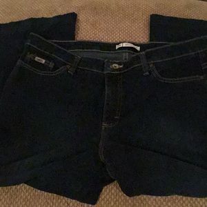 Lee jeans 16 petite short have been altered
